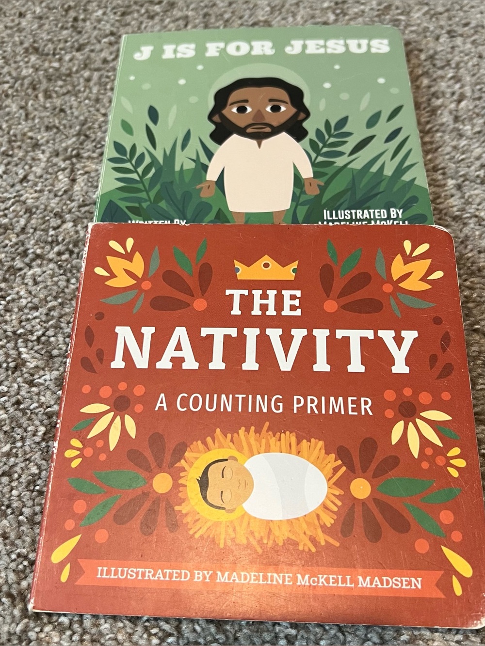 The Nativity & J is for Jesus - Kids Board Book